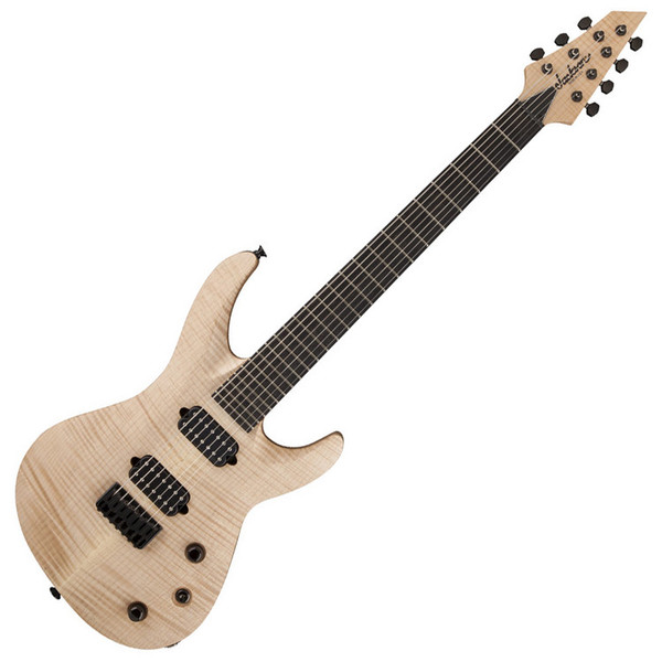 Jackson USA Select B7 7-String Electric Guitar, Au Natural