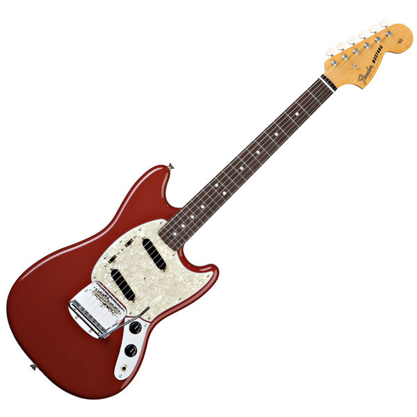 Fender 65 Mustang Electric Guitar, Dakota Red
