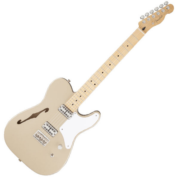 Fender Cabronita Telecaster Thinline, MF, Shoreline Gold