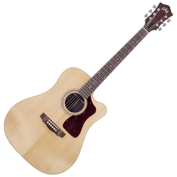 Guild D-50CE Standard Dreadnought Electro Acoustic Guitar, Natural