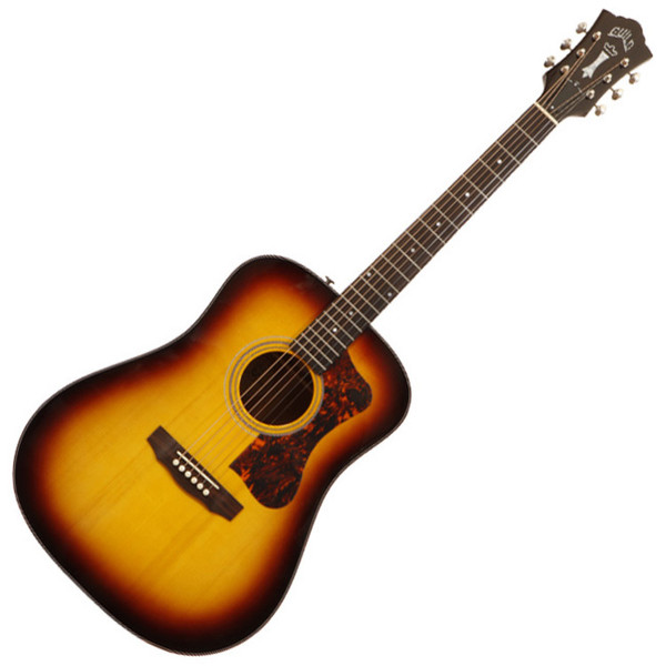 Guild D-40 Bluegrass Jubilee Electro Acoustic Guitar, Antique Burst