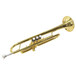 Student Trumpet by Gear4music, Gold - far