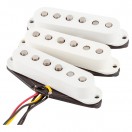Fender Tex-Mex Stratocaster Pickups, White, Set of 3