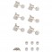 Fender American Vintage Stratocaster/Telecaster Machine Heads, Nickel
