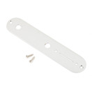 Fender Telecaster-kontrollplatta, 2 H&aring;l, Krom