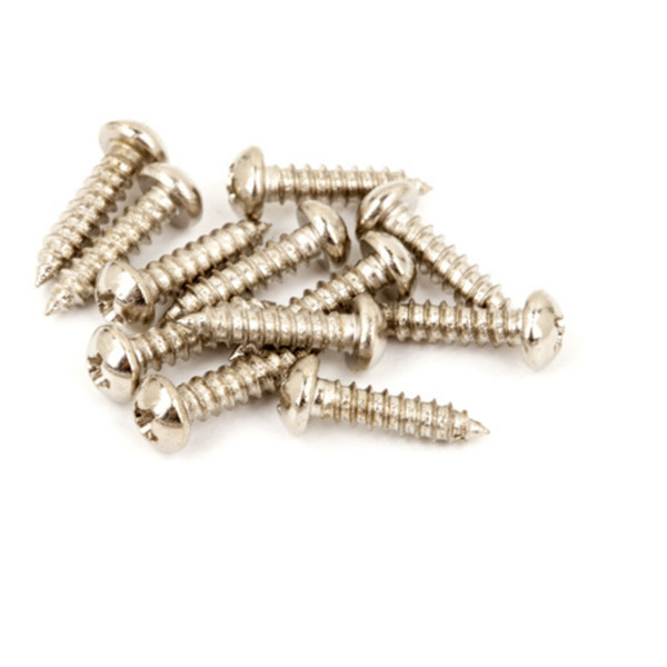 Fender Vintage Style Strat/Tele Tuning Machine Screws, Nickel