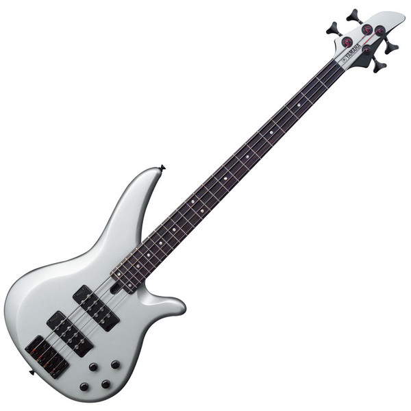 Yamaha RBX374 Bass Guitar, Flat Silver