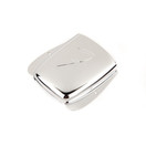 Fender Vintage Style Jazz Bass F Bridge Cover, Chrome