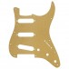 Fender 11-håls Modernt Stratocaster-plektrumskydd, Guldfärgat
