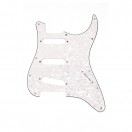 Fender 11-Hole Modern-Style Stratocaster Pickguard, S/S/S White Pearl