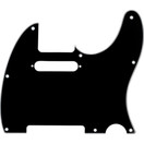 Fender Telecaster Slagplaat, 8 Gaten, 3-laags, Zwart, Wit, Zwart