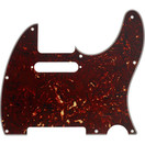 Fender Telecaster Slagplaat, 8 Gaten, 4-laags, Tortoise Shell