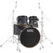 Natal US Fusion X D Ash Drum Kit, Grey Sparkle