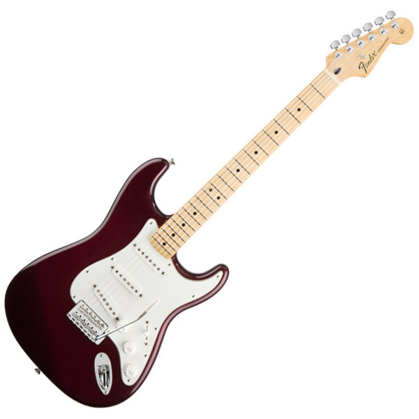 Fender Standard Stratocaster Electric Guitar, MN, Midnight Wine