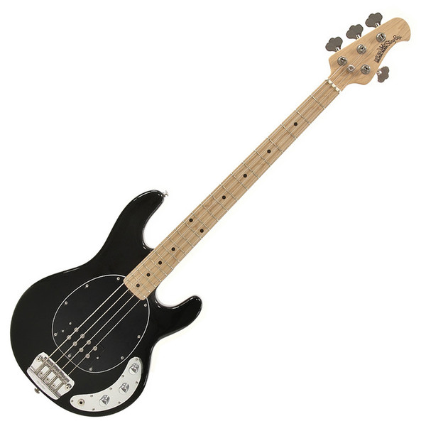 Music Man StingRay 2EQ Bass Guitar, MN, Black with Gigbag