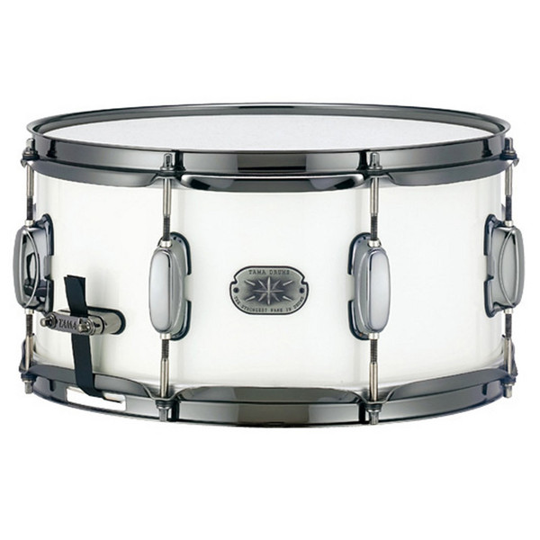 Tama Artwood Custom Snare Drum, 14 x 5.5, Piano White