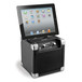 ION Road Rocker Ultra-Compact Bluetooth Speaker for iPad, iPhone with iPad angle