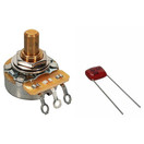 Fender Volume/Tone 500K Solid Shaft Potentiometer