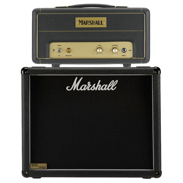 Marshall JTM1H 1W Valve Head &amp; 1936G Cabinet Half Stack