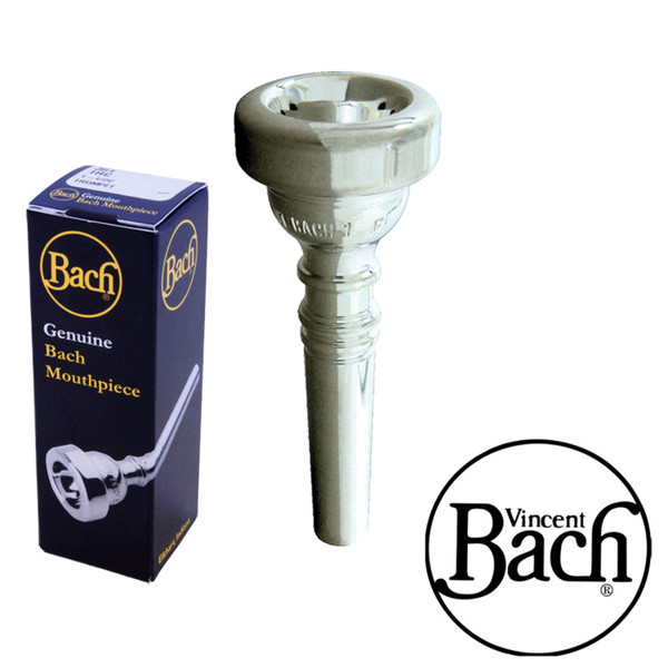 Bach 342 Flugelhorn Mouthpiece  5MV Silver Plate