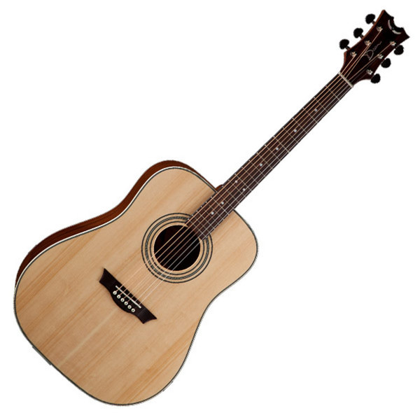 Dean Natural Series Dreadnought Acoustic Guitar, Gloss Finish