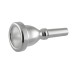 Bach Classic Tuba Mouthpiece, 25, Silver Plated