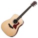 Taylor 210e Deluxe Dreadnought Electro Acoustic Guitar, Natural