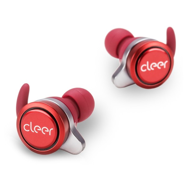 Cleer Ally Wireless Earphones, Red - Buds
