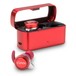 Ally Wireless Earphones, Red - With Case