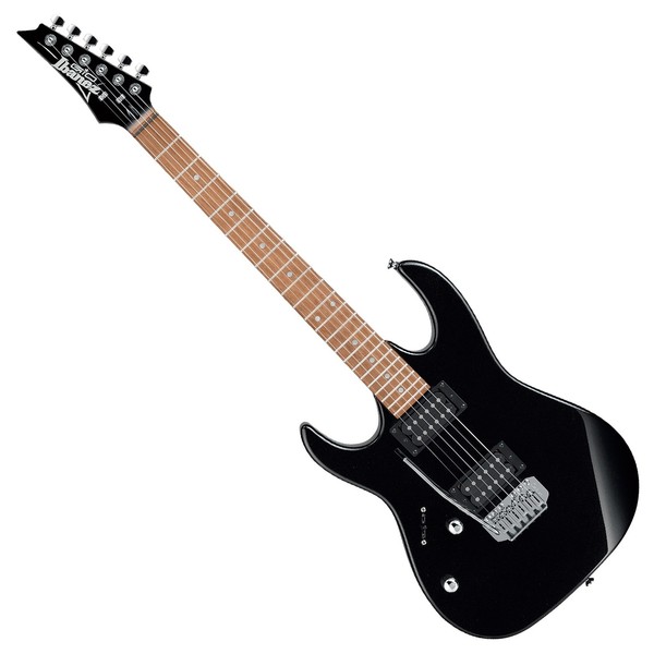 Ibanez GRX22EX GIO Left Handed, Black Night - Front View