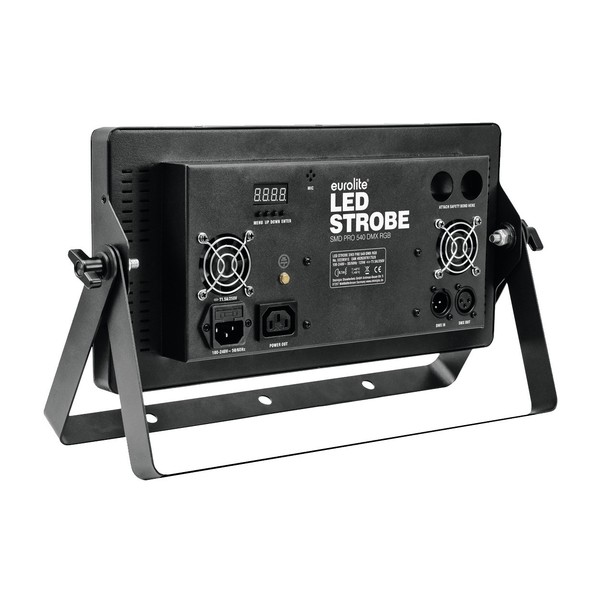 EUROLITE LED Strobe SMD PRO 540 DMX RGB - Rear View 