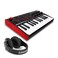 Profesionálny Akai MPK Mini MK3 so slúchadlami Shure SRH240A