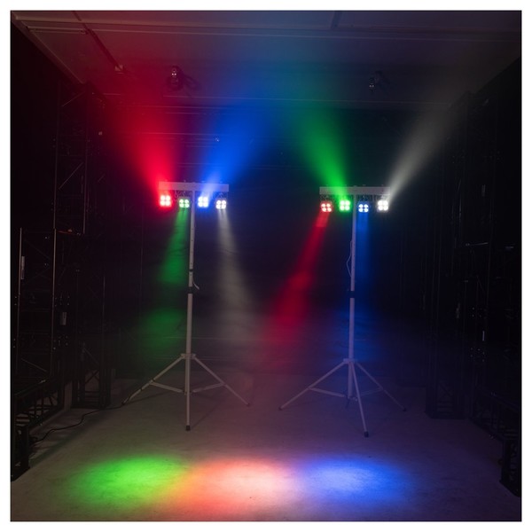EUROLITE LED KLS-180 Compact Light Set wh - Stage Preview