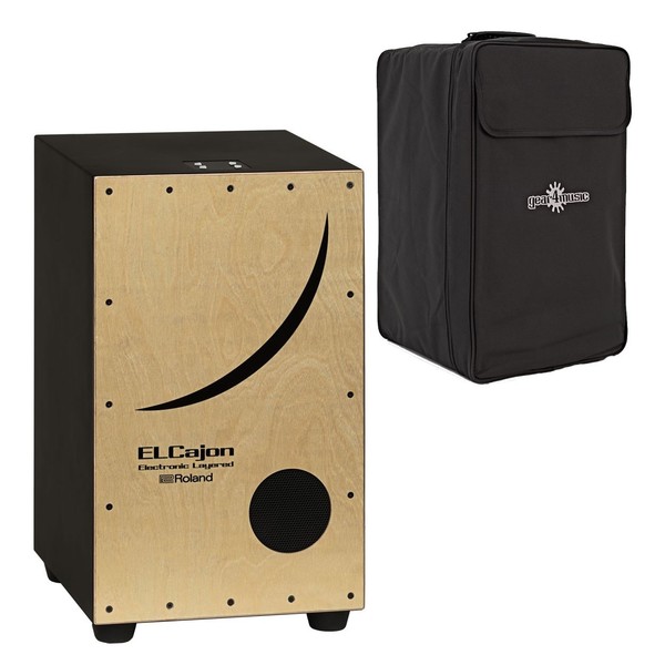 Roland EC-10 Electronic Layered Cajon with Bag