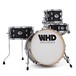 WHD Elite Compact Drum Kit, Trans Black Complete Pack