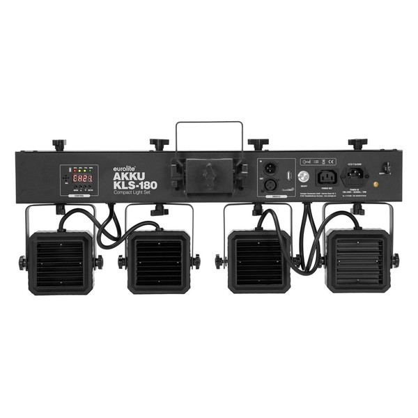 Eurolite AKKU KLS-180 Compact LED Light Set - Rear