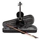 Stagg Violin Outfit, Transparent Black, Full Size - Nearly New