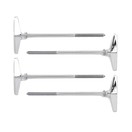 Gibraltar Small Bass Drum T-Rod (114mm), 4 Pack