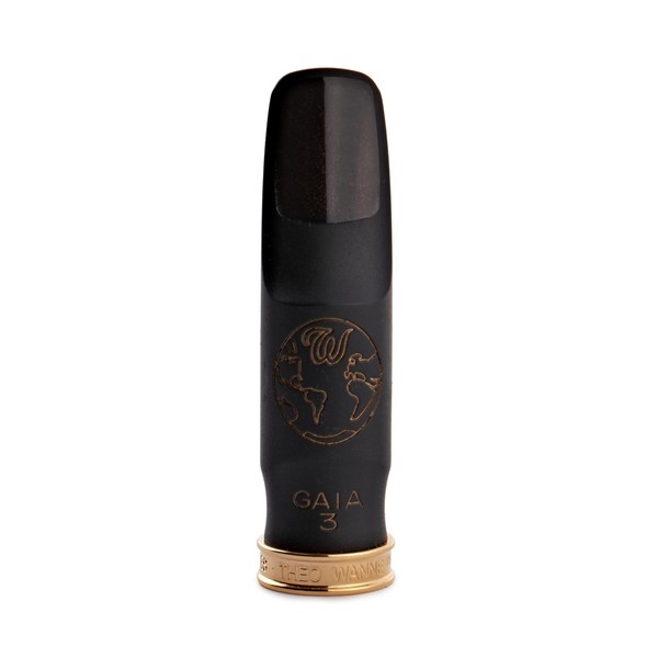 Theo Wanne Gaia 3 Alto Saxophone Mouthpiece, Hard Rubber 7