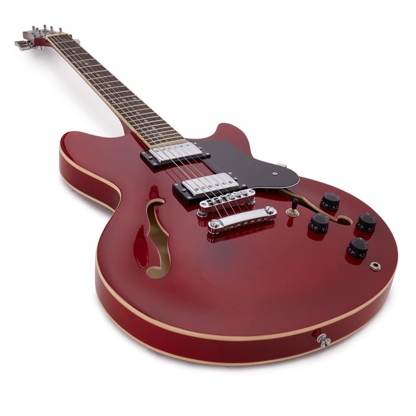 San Francisco Semi Acoustic Guitar by G4M, Red Wine - Nearly New