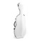Gewa Pure Polycarbonate Cello Case With Wheels, White
