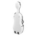 Gewa Pure Polycarbonate Cello Case With Wheels, White, Back