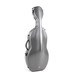 Gewa Pure Polycarbonate Cello Case With Wheels, Grey