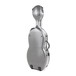 Gewa Pure Polycarbonate Cello Case With Wheels, Grey, Back