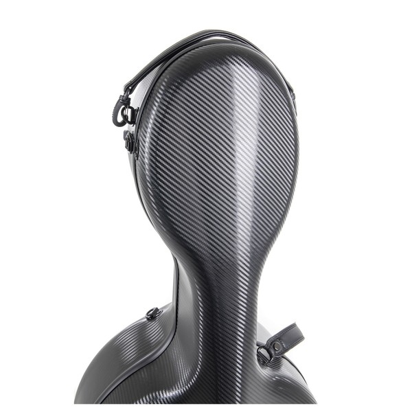 Gewa Pure Polycarbonate Cello Case With Wheels, Black, Handle