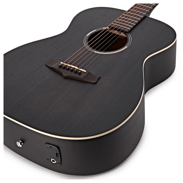 Tanglewood TWBB OE Blackbird Folk Electro Acoustic, Smoke Black Satin