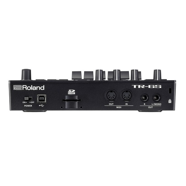 Roland TR-6S Rhythm Composer  - Rear View 