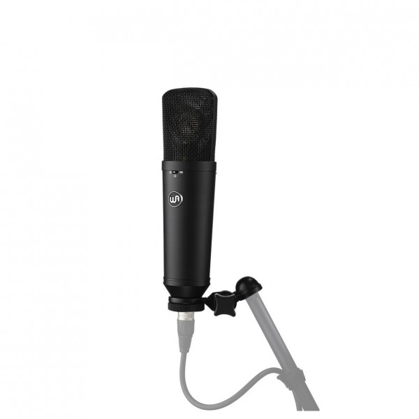 Warm Audio WA87 R2 FET Condenser Microphone, Black - Clip