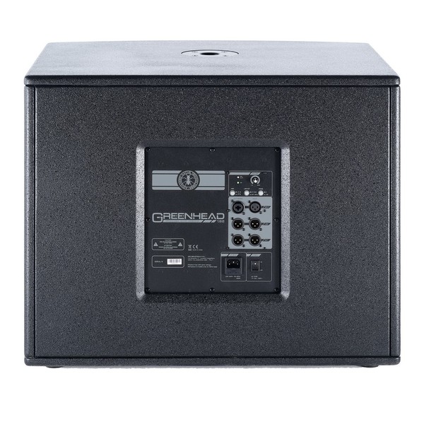 ANT Greenhead SUB 18 18" Active Subwoofer - Rear