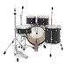 Pearl Decade Maple 22'' Fusion w/Hardware Pack, Slate Black - Back